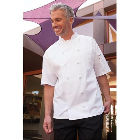 NATHAN CALEB Aruba Chef Coat in White XLarge NA844884